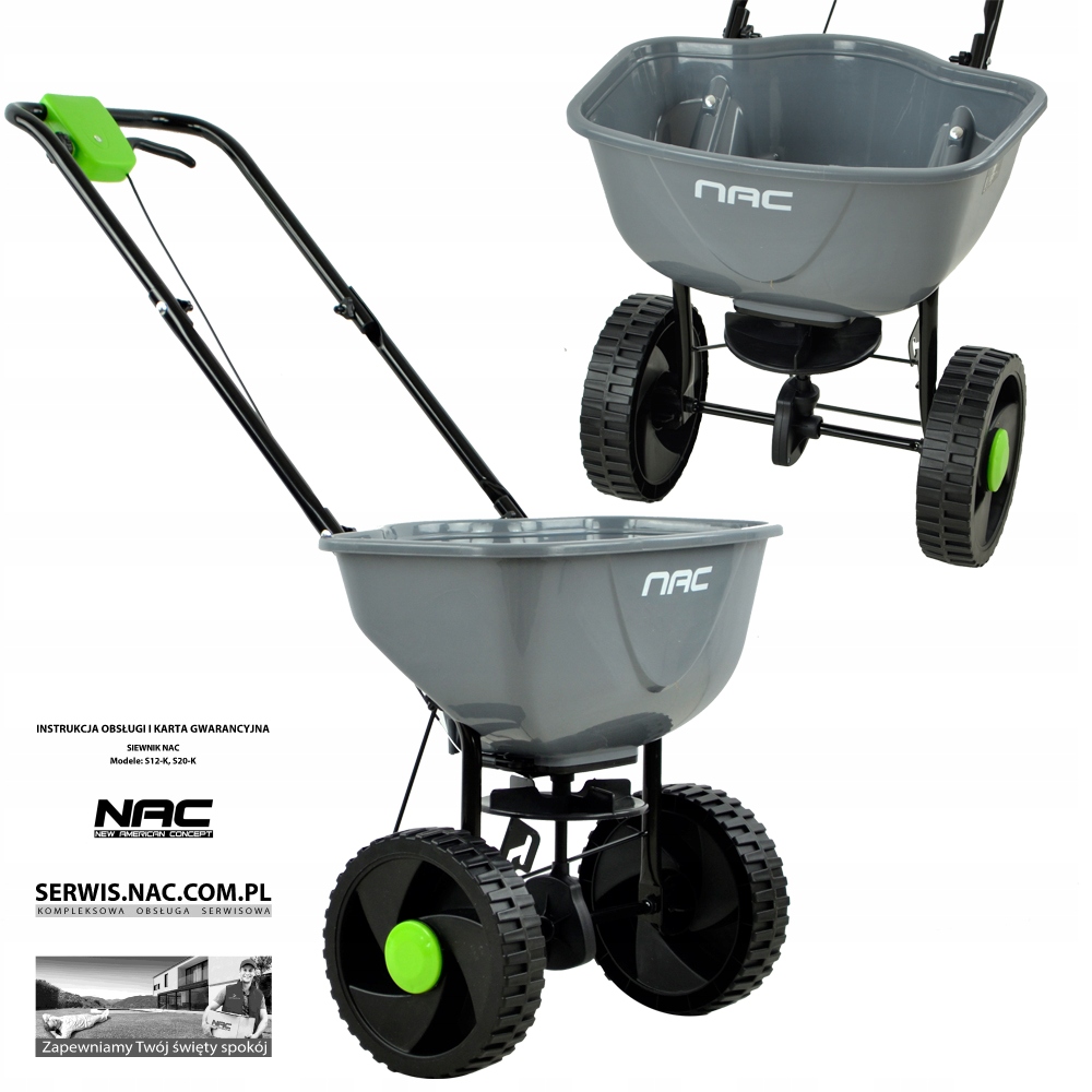 Ručný sejací stroj NAC 15 l 250 cm